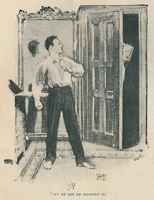 'At My Cry He Dropped It', 1892. Artist: Sidney E Paget.