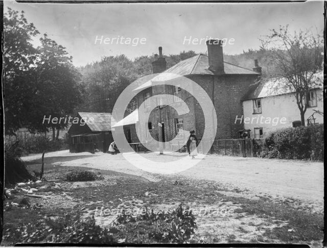 The Plough, Lower Cadsden, Princes Risborough, Wycombe, Buckinghamshire, 1910. Creator: Katherine Jean Macfee.