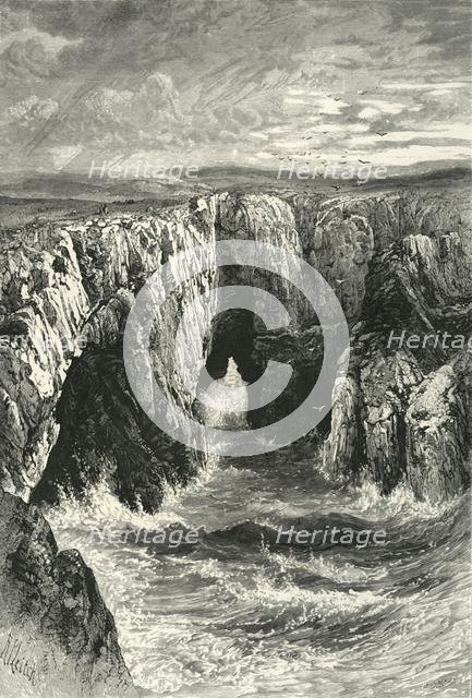 'An Iron-Bound Coast', c1870.