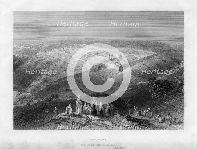 Jerusalem, 19th century. Artist: Unknown