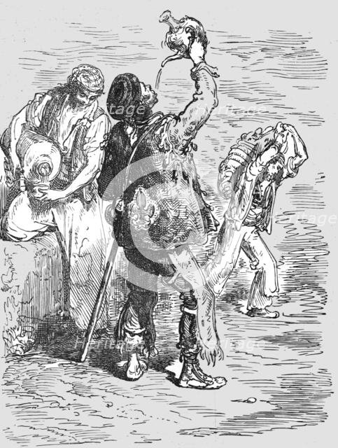 ''How the Spaniard drinks; Notes on Spain', 1875. Creator: Unknown.