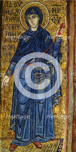 The Virgin fron the Annunciation, 11th century. Artist: Byzantine Master  