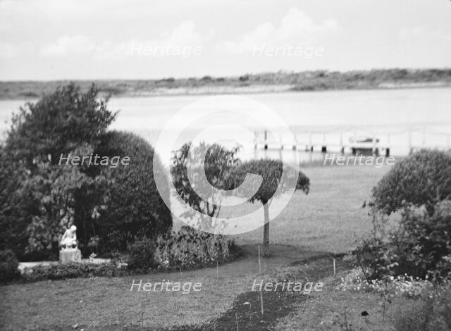 Grounds of "The Shallows," property of Lucien Hamilton Tyng, Southampton, Long Island, 1931 Creator: Arnold Genthe.