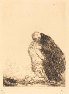 The Return of the Prodigal Son (third plate), 1909. Creator: Jean Louis Forain.