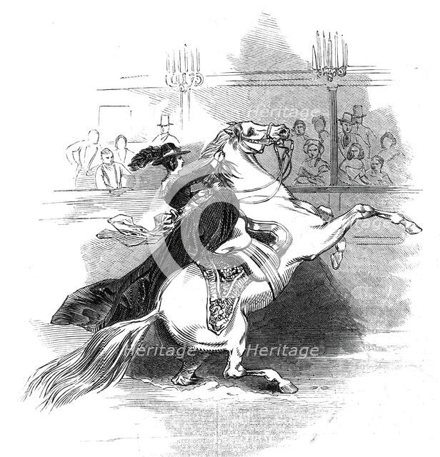 Astley's - scene in the Circle, 1845. Creator: Unknown.