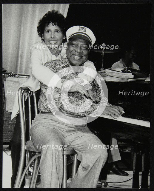 Count Basie and Lena Horne at the Grosvenor House Hotel, London, 1979. Artist: Denis Williams