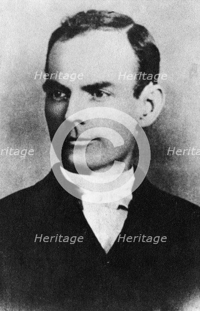 James Younger, American outlaw, c1869-1876 (1954). Artist: Unknown