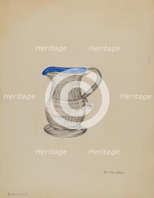 Creamer, c. 1936. Creator: John Tarantino.