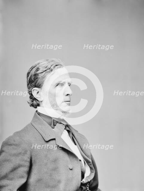 William Pitt Fessenden of Maine, between 1855 and 1865. Creator: Unknown.