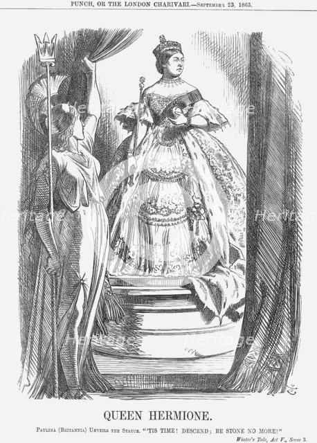 'Queen Hermione', 1865 Artist: John Tenniel