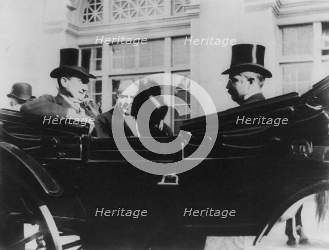 The last photo ever taken of President McKinley, at Buffalo, N.Y..., 1901. Creator: Frances Benjamin Johnston.