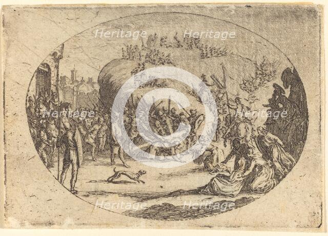 The Small Carrying of the Cross. Creator: Jacques Callot.