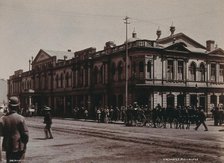 South Africa: the Exchange Buildings in Johannesburg, 1896. Creator: Barnett.