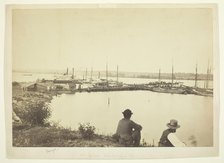 Coal Wharf, Alexandria, Virginia, 1860/69. Creator: Unknown.
