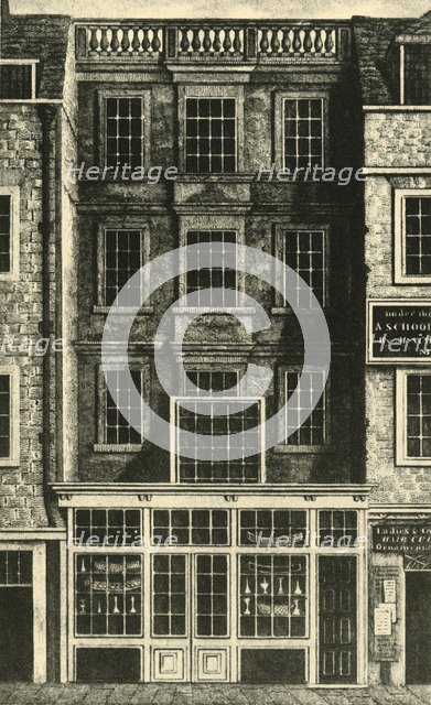 'Jonathan Wild's House', 1813, (1925). Creator: Unknown.