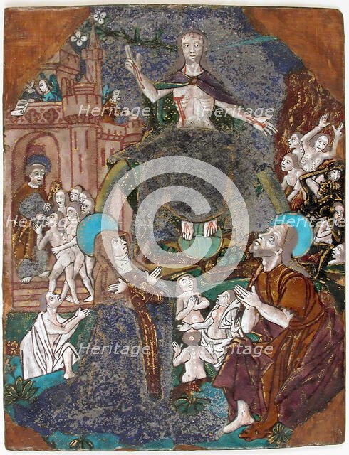 Plaque with the Last Judgement, French, ca. 1500. Creator: Unknown.