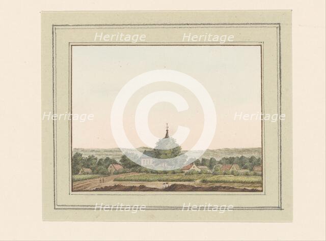 View of Laren in Noord-Holland, c.1700-c.1799. Creator: Anon.