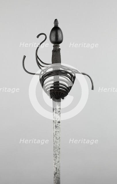 Rapier, Italy, c. 1630. Creator: Unknown.