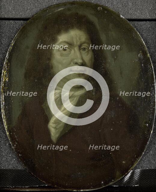 Portrait of Andries Pels, Dramatic Poet in Amsterdam, 1700-1732. Creator: Arnoud van Halen.