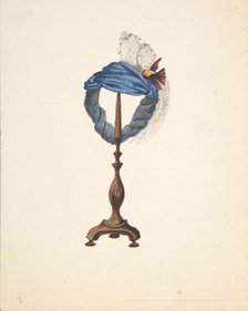 A Hat on a Stand, ca. 1865. Creator: Auguste Félix.