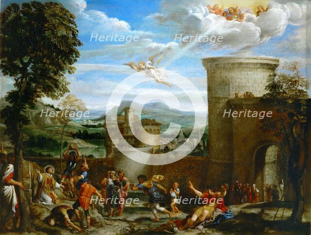 The Stoning of Saint Stephen, 1603-1604. Creator: Carracci, Annibale (1560-1609).