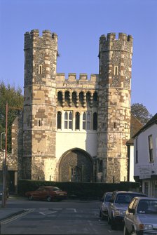 The Cemetery Gate, St Augustine's Abbey, Canterbury, Kent, 1996. Artist: J Bailey