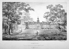 Morden College, St German's Place, Greenwich, London, c1820.                                     Artist: Anon