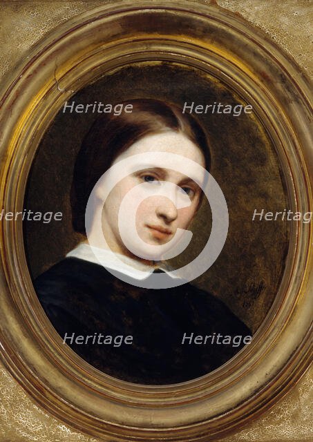 Portrait of Cornelia Renan-Scheffer, 1857. Creator: Ary Scheffer.