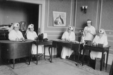 Red Cross workers, between c1915 and c1920. Creator: Bain News Service.