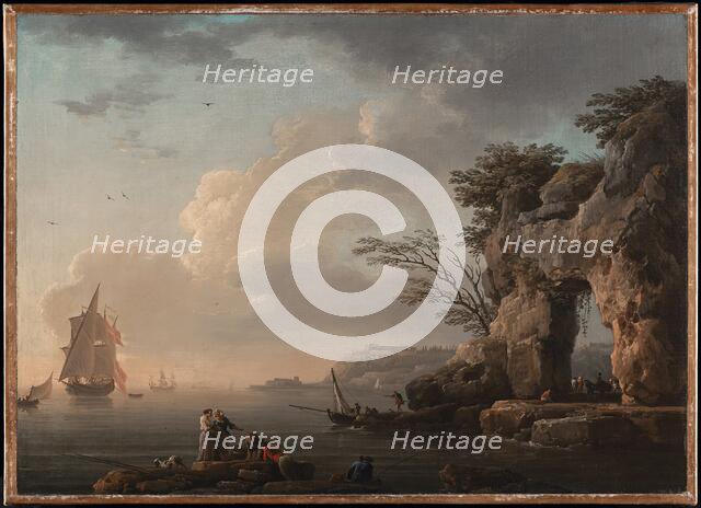 A Calm Sea, 1748. Creator: Claude-Joseph Vernet.