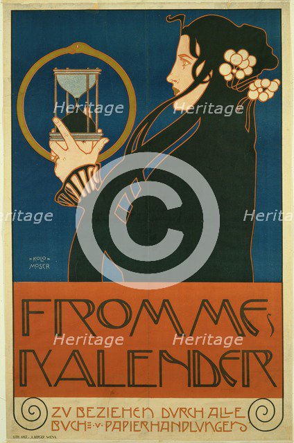 Frommes Kalender, 1903. Artist: Moser, Koloman (1868-1918)
