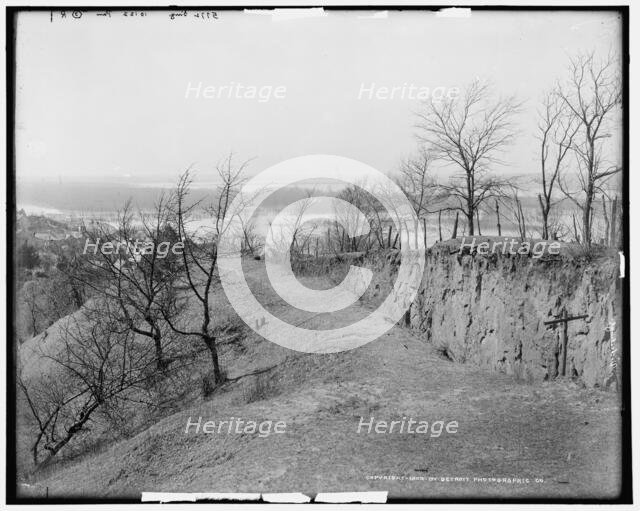 General view of battle ground, Vicksburg, Mississippi, c1900. Creator: Unknown.