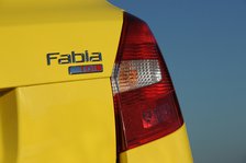 SKODA Fabia 2007. Artist: Simon Clay.