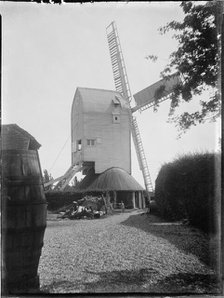 The Stocks Windmill, Stocks Road, Wittersham, Ashford, Kent, 1926. Creator: Katherine Jean Macfee.