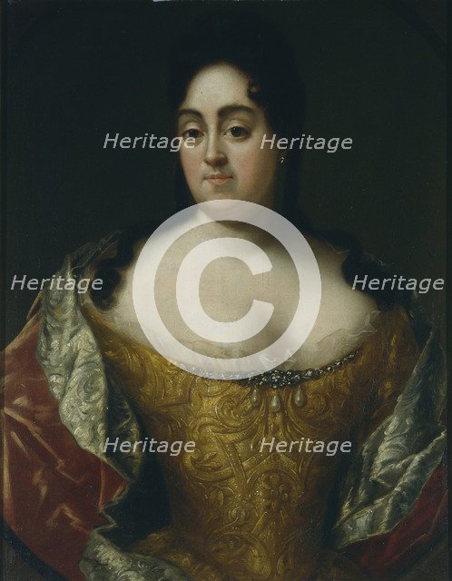 Portrait of Countess Yelena Leontyevna Ushakova, Early 18th cen.. Artist: Anonymous  