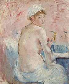 Nude from the back, 1885. Creator: Morisot, Berthe (1841-1895).