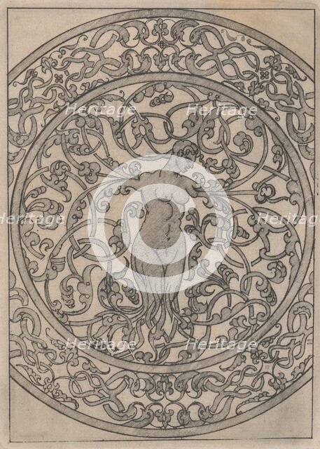 Copies after the 'Livre contenant passement de moresques' (plate 11), 19th century (?). Creator: Jacques Androuet Du Cerceau.