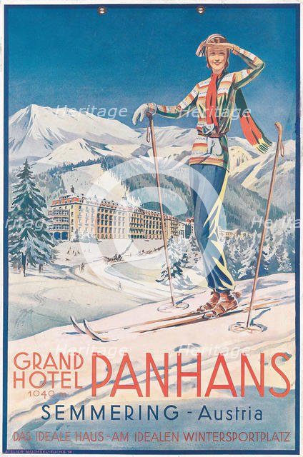 Grand Hotel Panhans Semmering, 1930s. Creator: Atelier Muchsel-Fuchs (active 1930s).