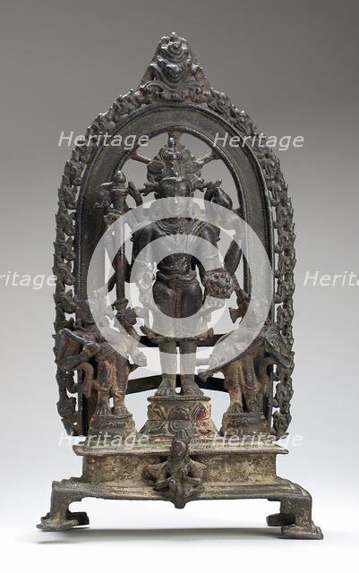 The Hindu God Vishnu, c.1150. Creator: Unknown.