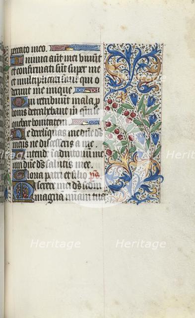 Book of Hours (Use of Rouen): fol. 85r, c. 1470. Creator: Master of the Geneva Latini (French, active Rouen, 1460-80).