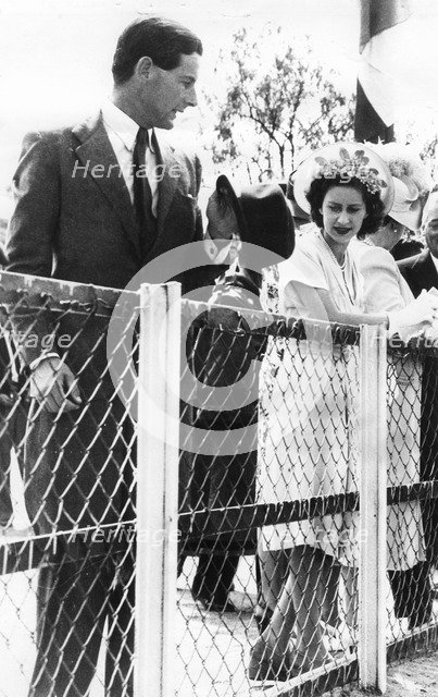 Princess Margaret And Raf Group Captain Peter Townsend South Africa 1947 Artist Unknown 2322467 Heritage Images