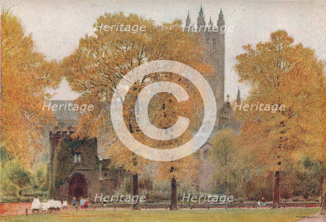'Canterbury Cathedral', 1908. Artist: Albert Goodwin.