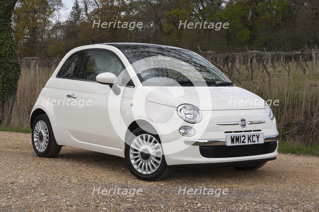 2012 Fiat 500. Creator: Unknown.