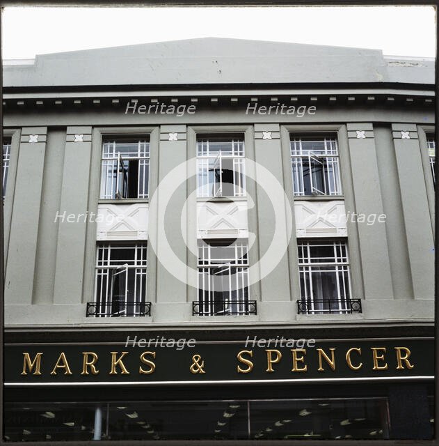 Marks and Spencer, 28-30 Biggin Street, Dover, Kent, 1970s-1990s. Creator: Nicholas Anthony John Philpot.