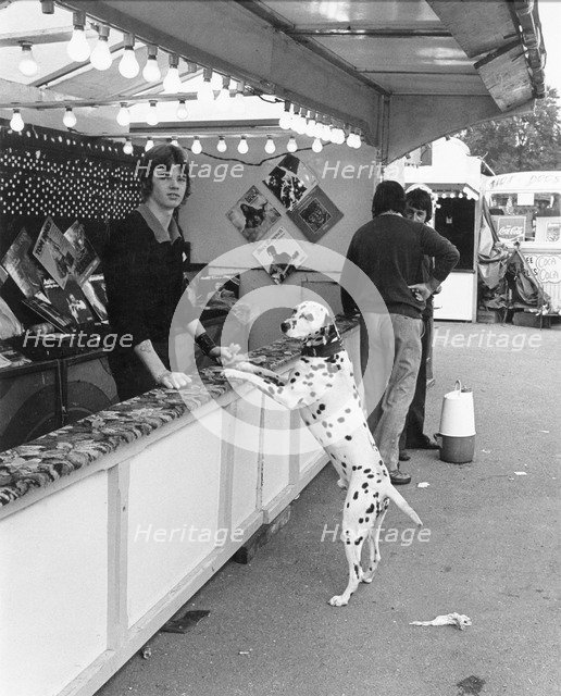 Goose Fair, Forest Recreation Ground, Nottingham, Nottinghamshire, 1975. Artist: James Snowden