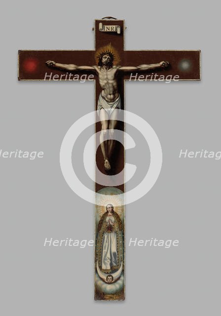 Crucifixion, 1646. Creator: María Josefa Sánchez.