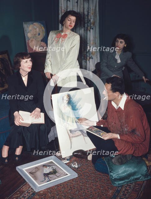 52nd Street, New York, N.Y., ca. 1948. Creator: William Paul Gottlieb.
