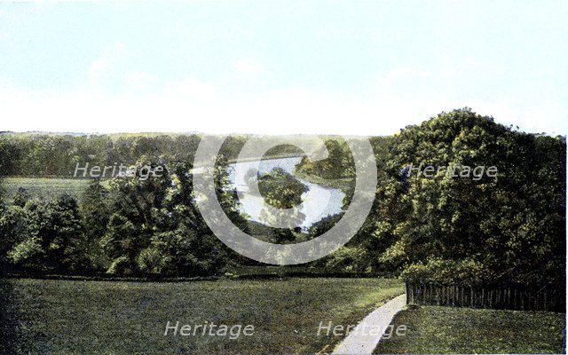 View of the Thames From Richmond Hill, London, 20th Century. Artist: Unknown