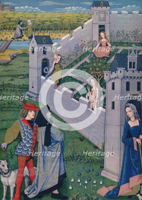 'Love's Game of Chess - The Orchard of Nature ', 1937. Artist: Emile- Aurele Van Moe.