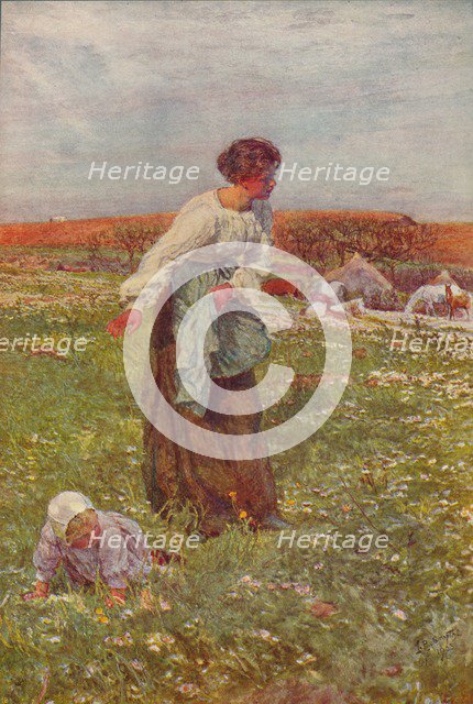 'The Mother and Child', c1903, (c1915). Artist: Lionel Percy Smythe.